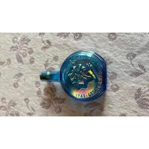 1960-1970 Wheaton Iridescent George Washington Decanter Carnival Glass Bottle